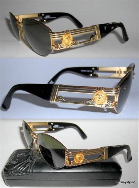 vintage mens versace sunglasses|Versace sunglasses old models.